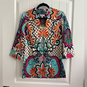 NWT LILLY PULITZER NEWBURY TUNIC LILLY PALOOZA